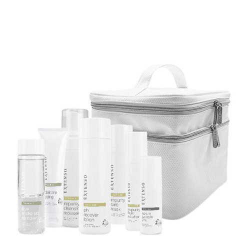 Extense routin set voor de onzuivere huid Extenso skincare routine voor de onzuivere huid