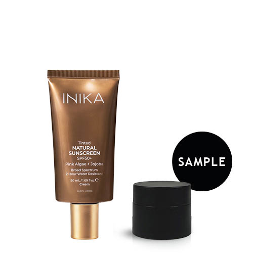 INIKA Organic Tinted Natural Sunscreen SPF50+ Sample INIKA Organic Tinted Natural Sunscreen SPF50+ Sample