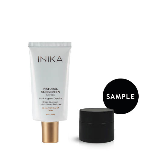 INIKA Organic Natural Sunscreen SPF50+ Sample INIKA Organic Natural Sunscreen SPF50+ Sample
