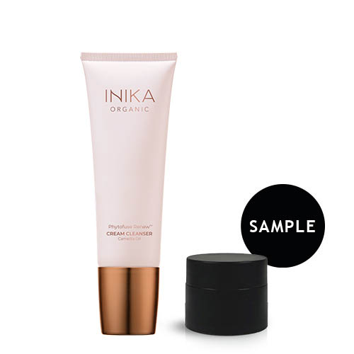 INIKA Organic Phytofuse Renew™ Cream Cleanser Sample INIKA Organic Phytofuse Renew™ Cream Cleanser Sample