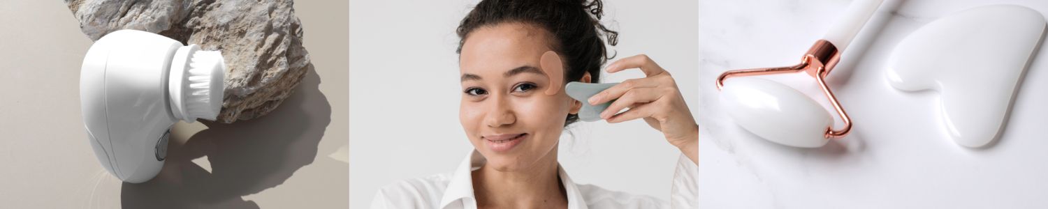 Gezichtsapparatuur in Het Cosmeticahuis Banner apparatuur