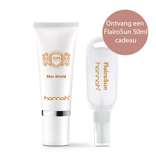 hannah Skin Shield 60ml + free FlairoSun 50ml hannah Skin Shield 60ml + free FlairoSun 50ml
